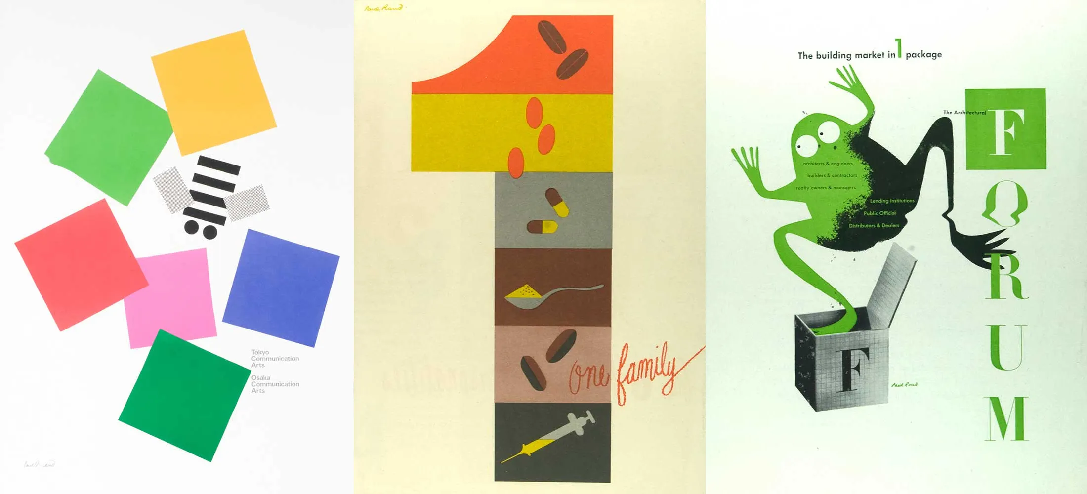 Some samples of Paul Rand's work